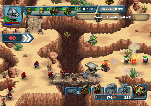 Pantallazo de Robocalypse: Beaver Defense (Wii Ware) para Wii