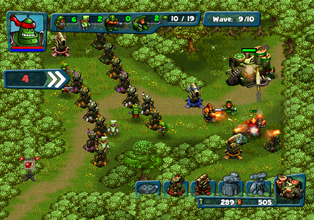 Pantallazo de Robocalypse: Beaver Defense (Wii Ware) para Wii