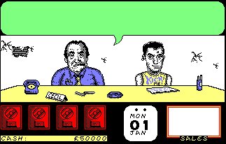 Pantallazo de Rock Star Ate My Hamster para Amstrad CPC
