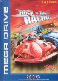 Caratula de Rock 'n Roll Racing (Europa) para Sega Megadrive