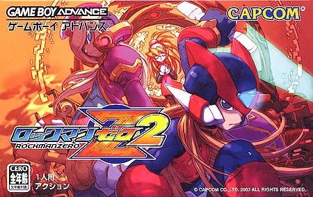 Caratula de RockMan Zero 2 (Japonés) para Game Boy Advance