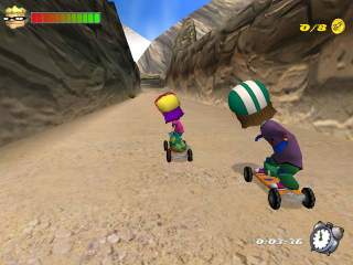 Pantallazo de Rocket Power Beach Bandits para PlayStation 2