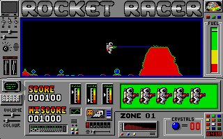 Pantallazo de Rocket Racer para Atari ST