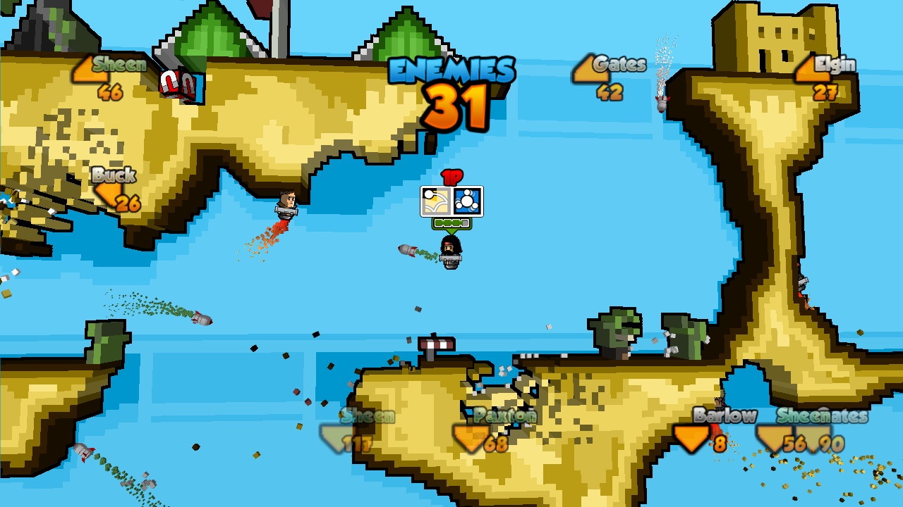 Pantallazo de Rocket Riot (Xbox Live Arcade) para Xbox 360