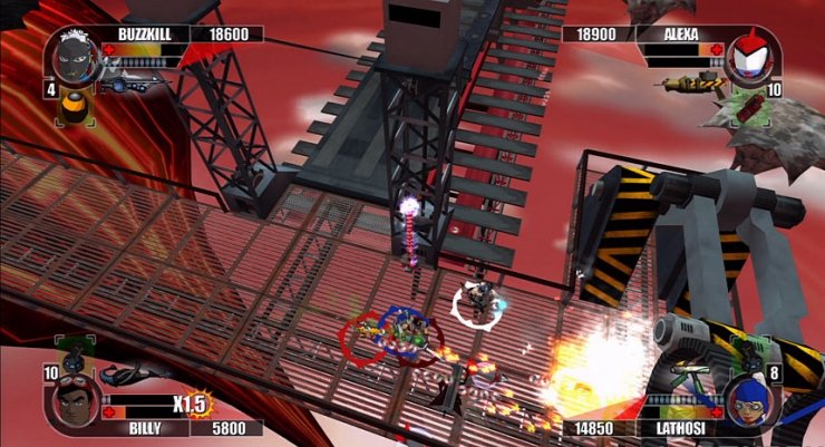 Pantallazo de Rocketmen: It Came from Your Uranus (Xbox Live Arcade) para Xbox 360