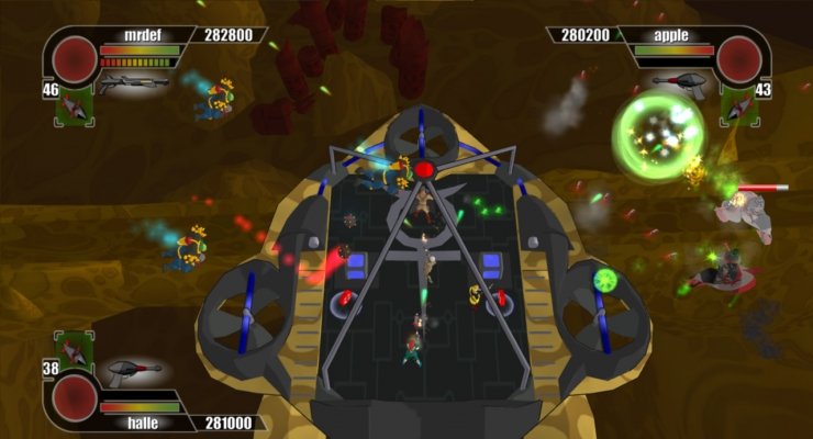 Pantallazo de Rocketmen: It Came from Your Uranus (Xbox Live Arcade) para Xbox 360