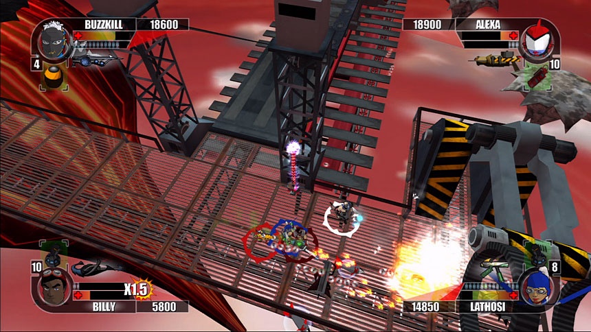Pantallazo de Rocketmen: It Came from Your Uranus para PlayStation 3
