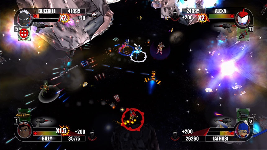 Pantallazo de Rocketmen: It Came from Your Uranus para PlayStation 3