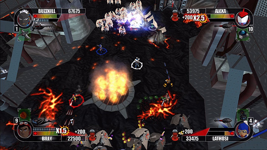 Pantallazo de Rocketmen: It Came from Your Uranus para PlayStation 3