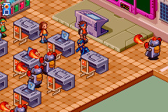 Pantallazo de Rockman EXE 6 - Dennoujuu Grega (Japonés) para Game Boy Advance