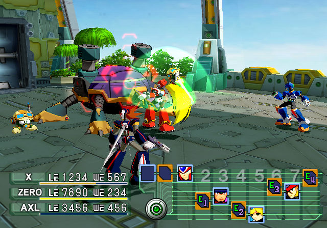 Pantallazo de Rockman X Command Mission (Japonés) para PlayStation 2