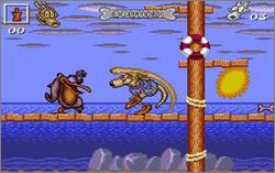 Pantallazo de Rocko's Modern Life: Spunky's Dangerous Day para Super Nintendo