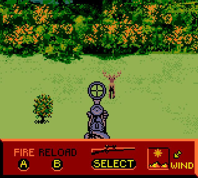 Pantallazo de Rocky Mountain Trophy Hunter para Game Boy Color