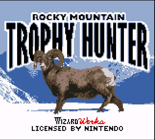 Pantallazo de Rocky Mountain Trophy Hunter para Game Boy Color