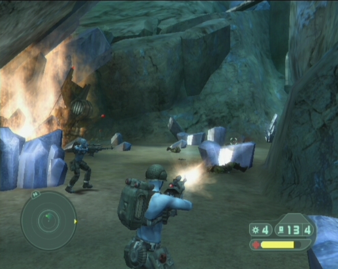 Pantallazo de Rogue Trooper: Quartz Zone Massacre para Wii