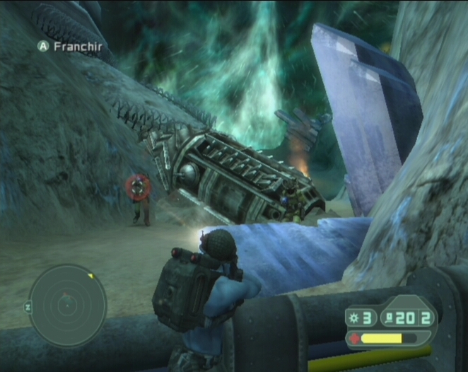 Pantallazo de Rogue Trooper: Quartz Zone Massacre para Wii