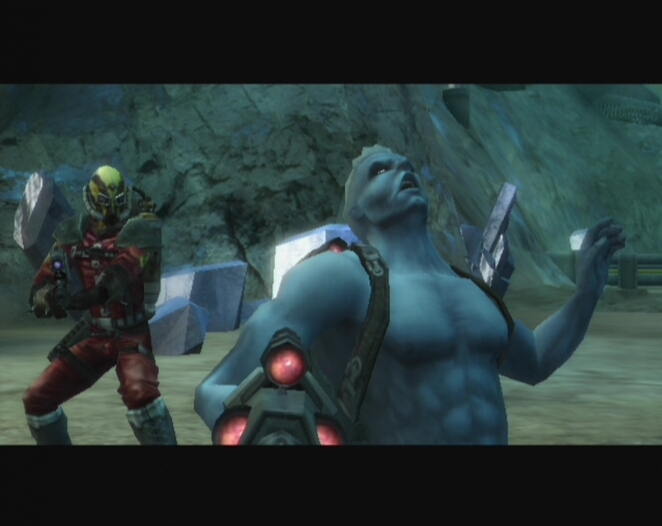 Pantallazo de Rogue Trooper: Quartz Zone Massacre para Wii
