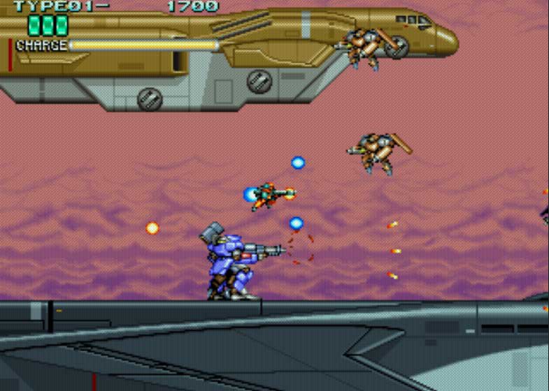 Pantallazo de Rohga: Armor Force para M.A.M.E.