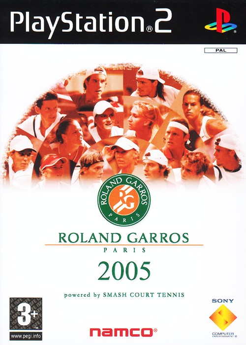 Caratula de Roland Garros 2005: Powered by Smash Court Tennis para PlayStation 2