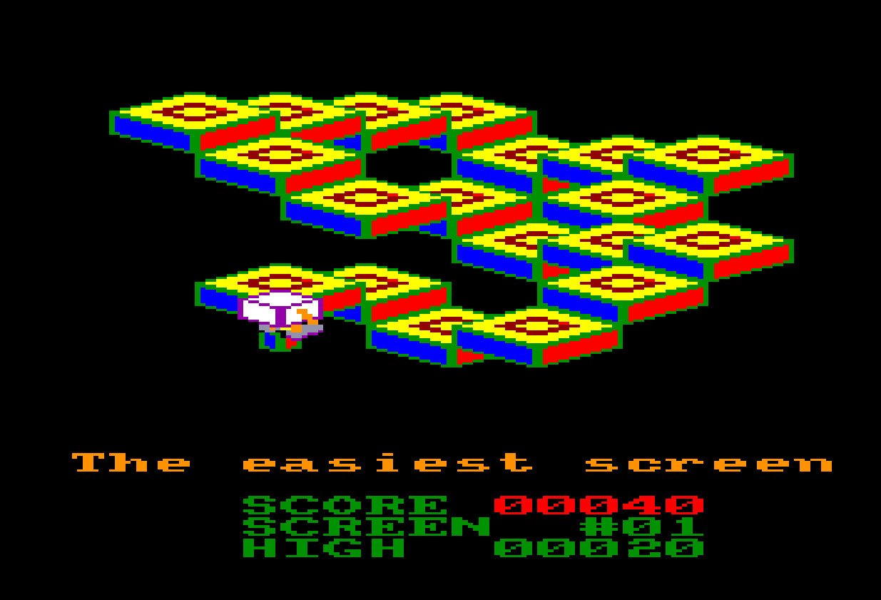 Pantallazo de Roland Goes Square Bashing para Amstrad CPC