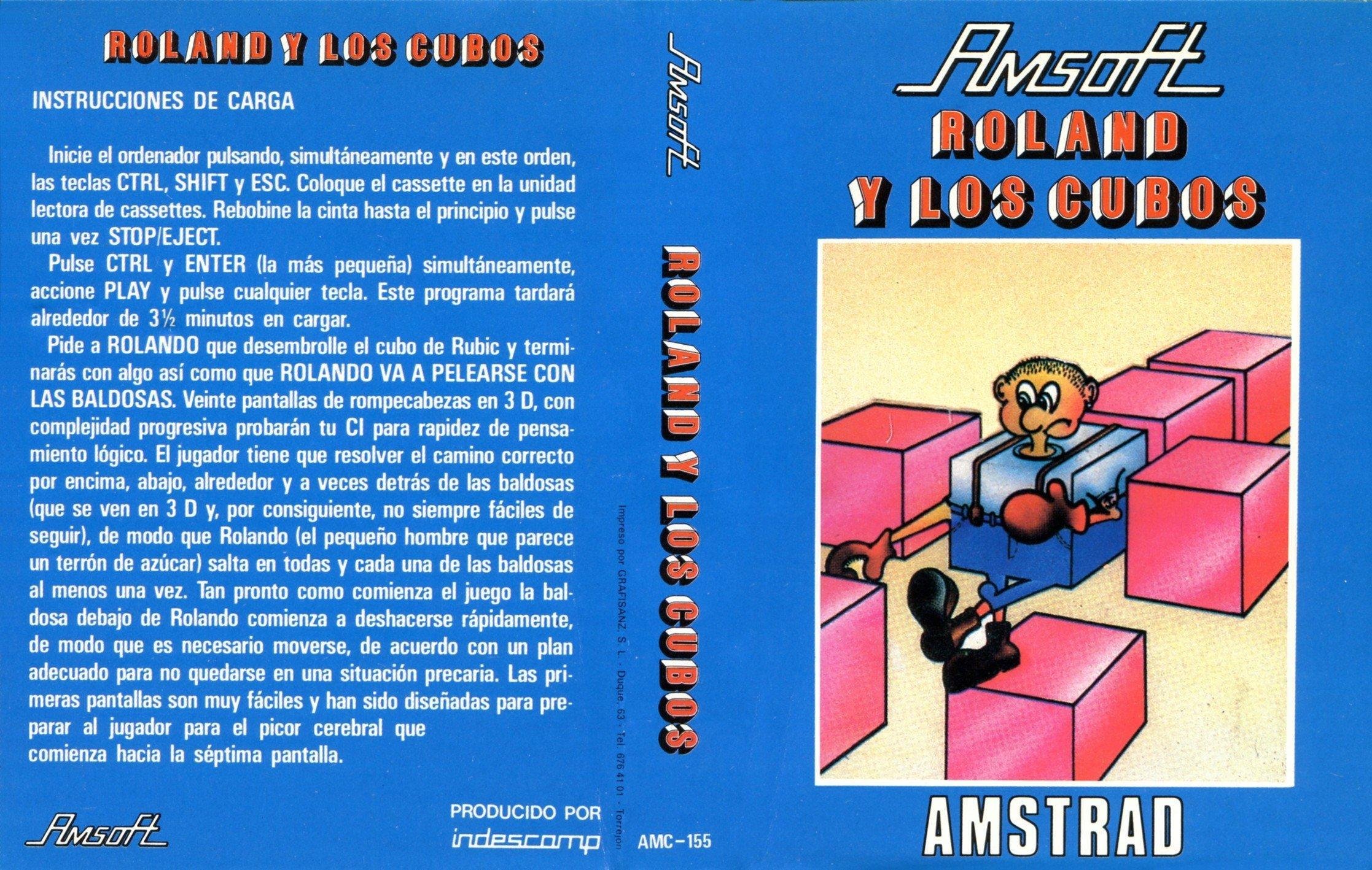 Caratula de Roland Goes Square Bashing para Amstrad CPC