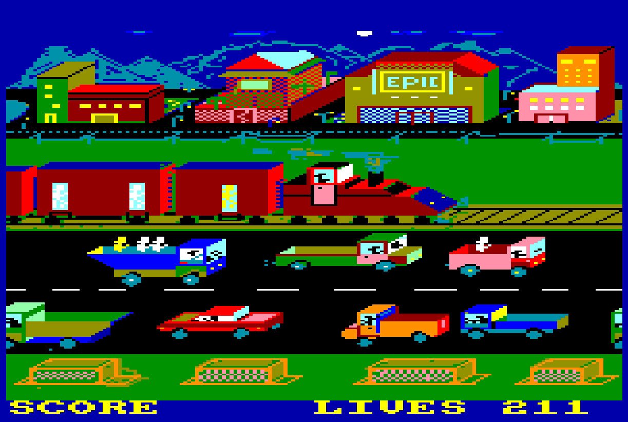 Pantallazo de Roland on the Run para Amstrad CPC