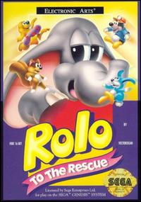 Caratula de Rolo to the Rescue para Sega Megadrive
