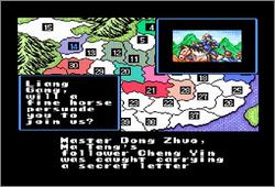 Pantallazo de Romance of the Three Kingdoms II para Super Nintendo
