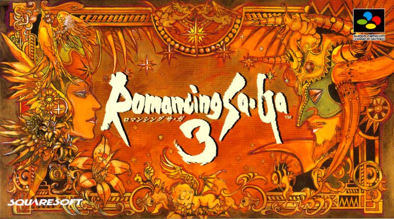 Caratula de Romancing SaGa 3 (Japonés) para Super Nintendo