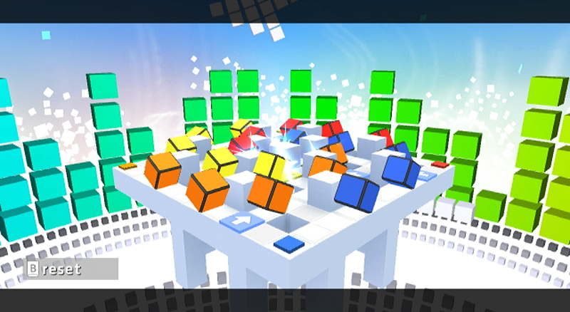 Pantallazo de Rubiks Puzzle Galaxy: RUSH (Wii Ware) para Wii