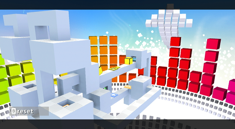 Pantallazo de Rubiks Puzzle Galaxy: RUSH (Wii Ware) para Wii