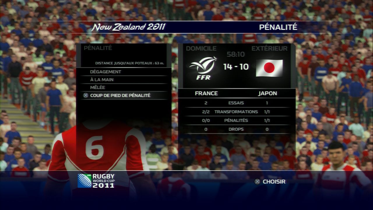 Pantallazo de Rugby World Cup 2011 para PlayStation 3