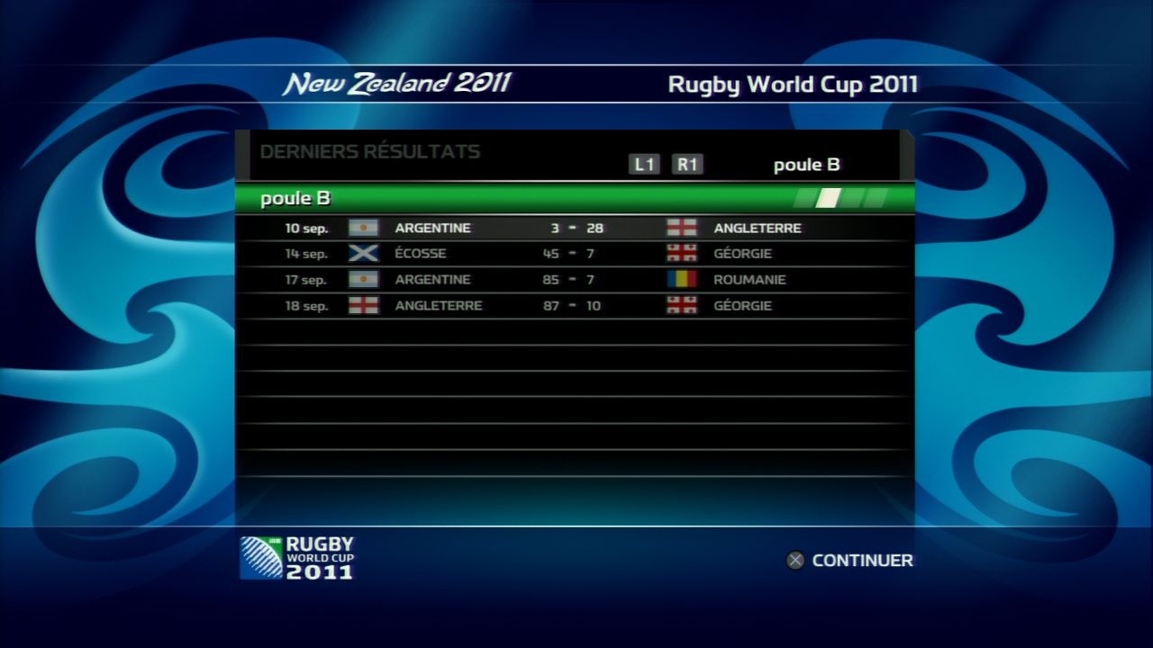 Pantallazo de Rugby World Cup 2011 para PlayStation 3