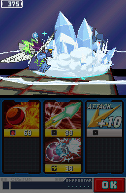 Pantallazo de Ryuusei no RockMan: Dragon (Japonés) para Nintendo DS