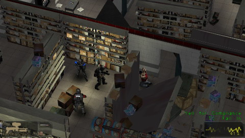 Pantallazo de S.W.A.T : Target Liberty para PSP