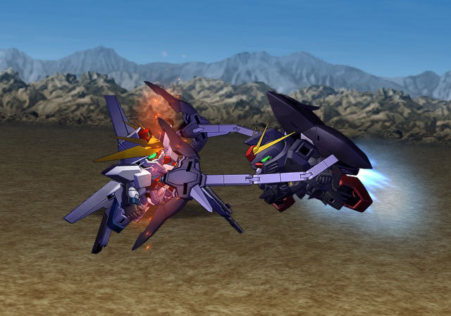Pantallazo de SD Gundam G Generation Wars para PlayStation 2