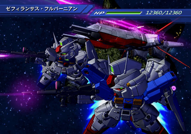 Pantallazo de SD Gundam G Generation Wars para PlayStation 2