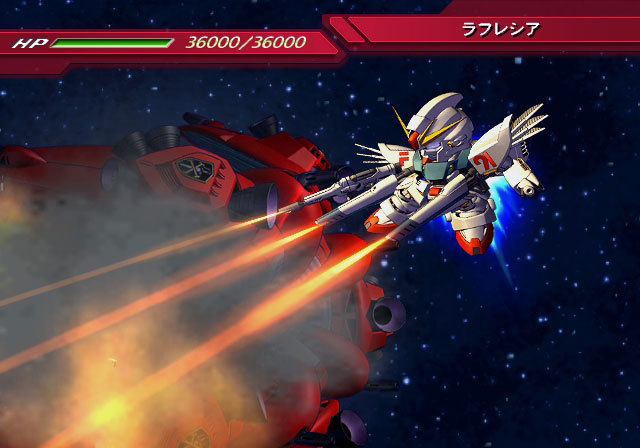 Pantallazo de SD Gundam G Generation Wars para Wii