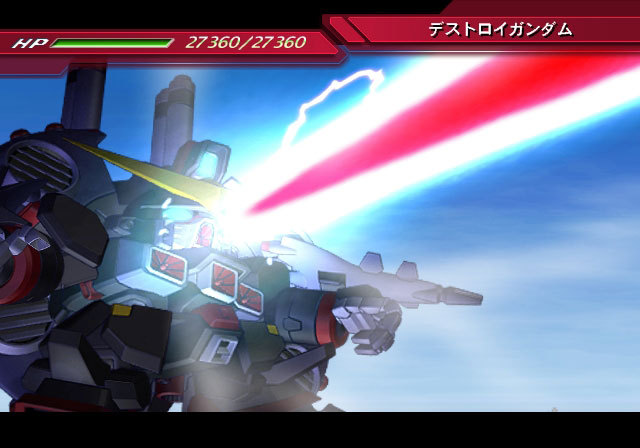 Pantallazo de SD Gundam G Generation Wars para Wii