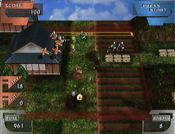 Pantallazo de SEGA AGES 2500 Series Vol.9 Gain Ground (Japonés) para PlayStation 2
