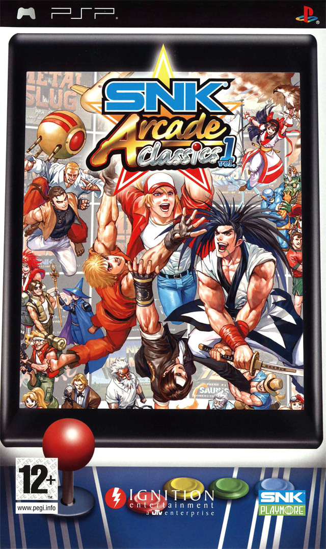 Caratula de SNK Arcade Classics Volume 1 para PSP