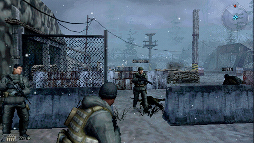 Pantallazo de SOCOM: U.S. Navy SEALs: Fireteam Bravo 3 para PSP