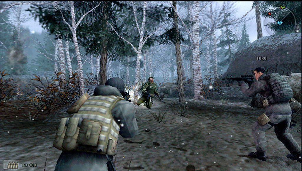 Pantallazo de SOCOM: U.S. Navy SEALs: Fireteam Bravo 3 para PSP