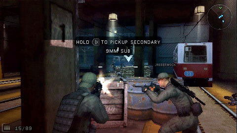 Pantallazo de SOCOM: U.S. Navy SEALs: Fireteam Bravo 3 para PSP