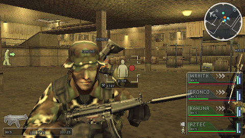 Pantallazo de SOCOM: U.S. Navy SEALs Tactical Strike para PSP