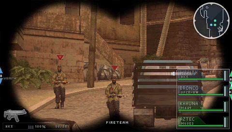 Pantallazo de SOCOM: U.S. Navy SEALs Tactical Strike para PSP