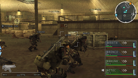 Pantallazo de SOCOM: U.S. Navy SEALs Tactical Strike para PSP