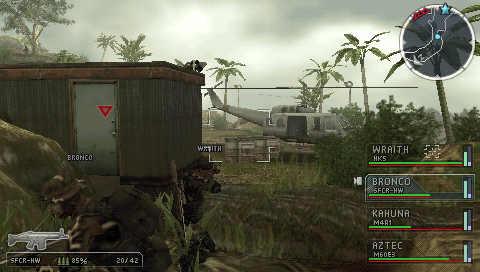 Pantallazo de SOCOM: U.S. Navy SEALs Tactical Strike para PSP