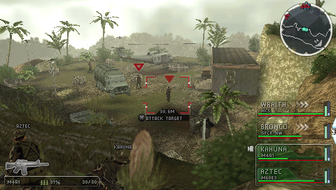 Pantallazo de SOCOM: U.S. Navy SEALs Tactical Strike para PSP