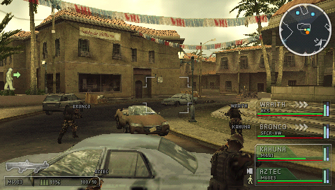 Pantallazo de SOCOM: U.S. Navy SEALs Tactical Strike para PSP